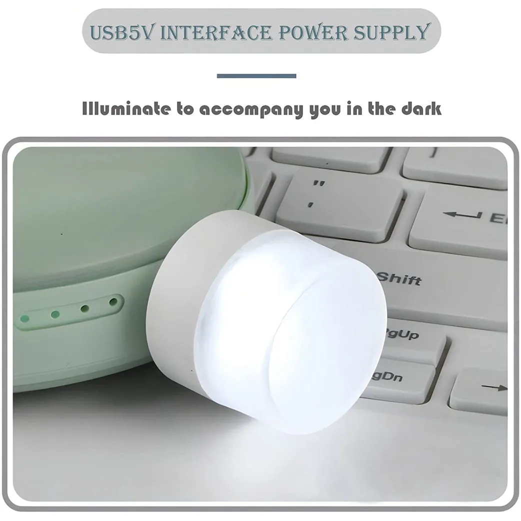 1 Pc - Small USB Bulb ( White Light ) - H02942