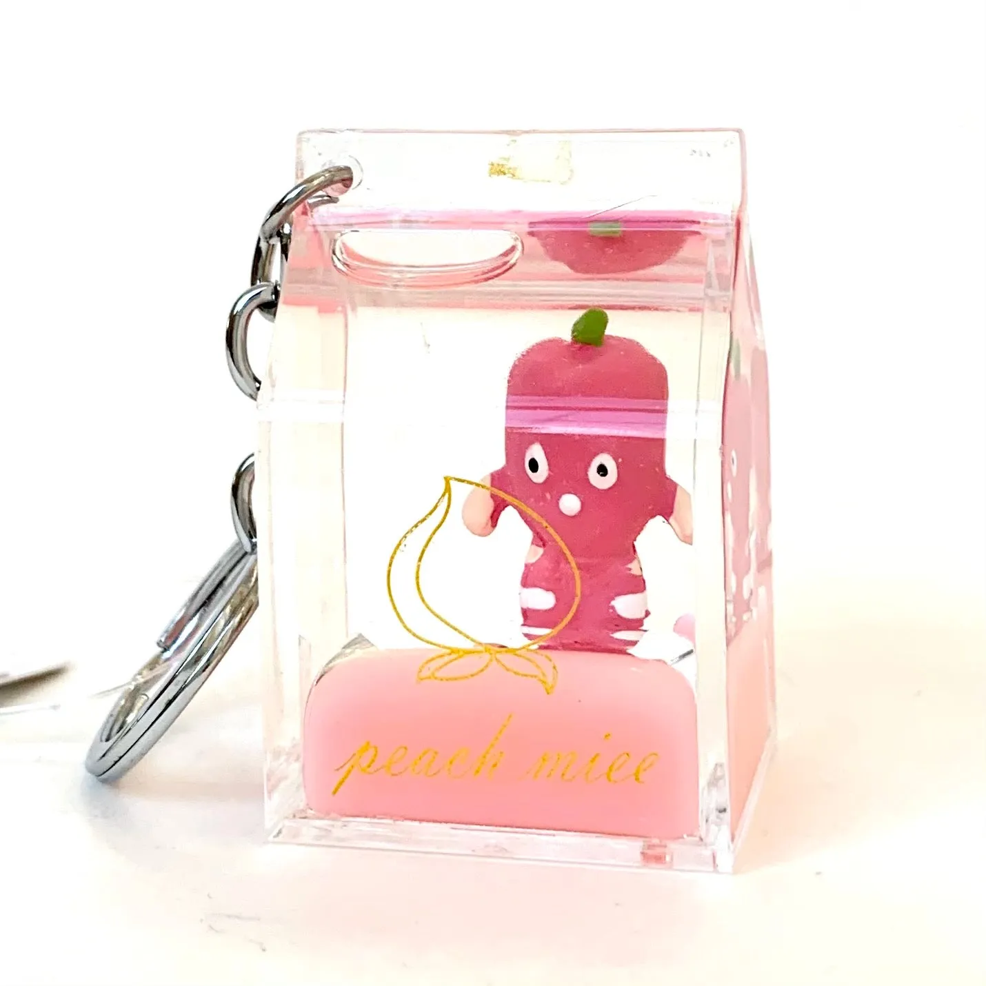 12047 FRUIT CARTON FLOATY KEY CHARM-12