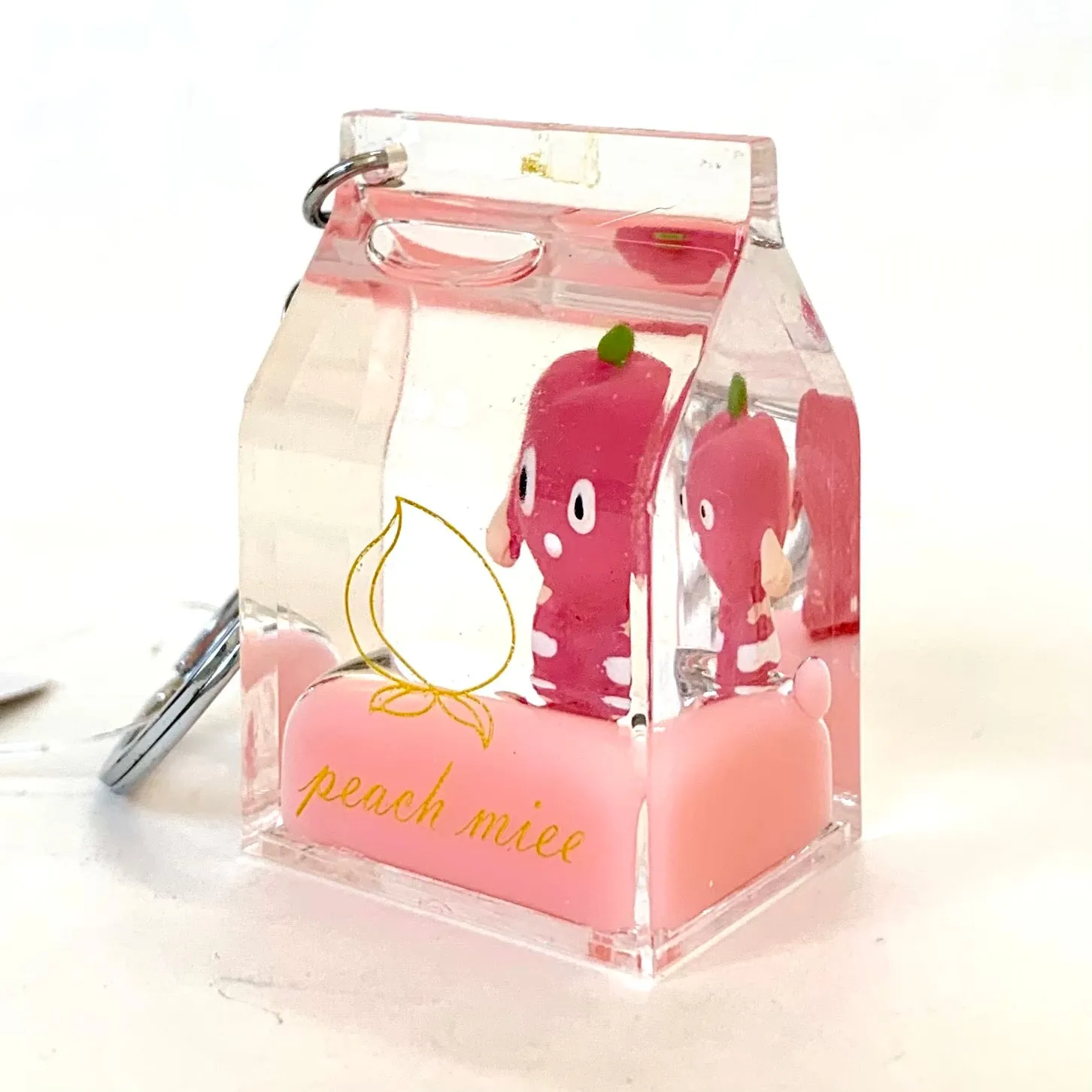 12047 FRUIT CARTON FLOATY KEY CHARM-12