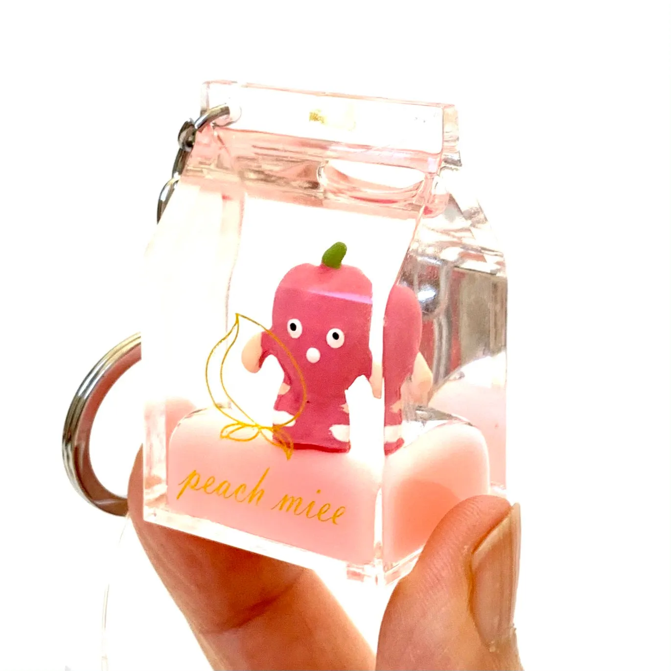 12047 FRUIT CARTON FLOATY KEY CHARM-12