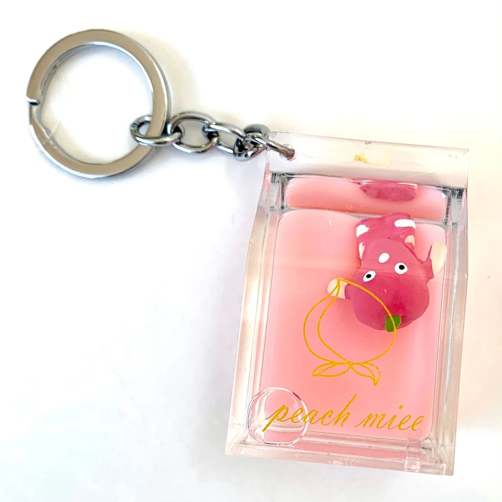 12047 FRUIT CARTON FLOATY KEY CHARM-12