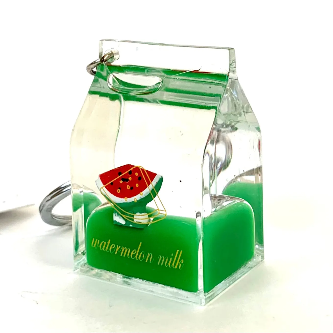 12047 FRUIT CARTON FLOATY KEY CHARM-12