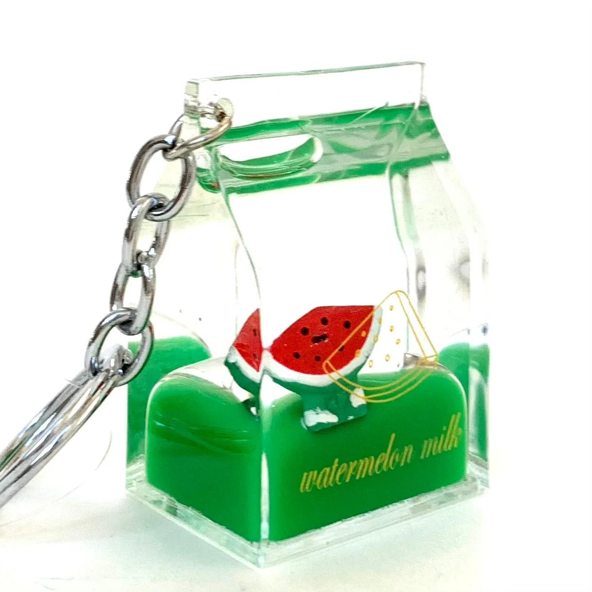 12047 FRUIT CARTON FLOATY KEY CHARM-12