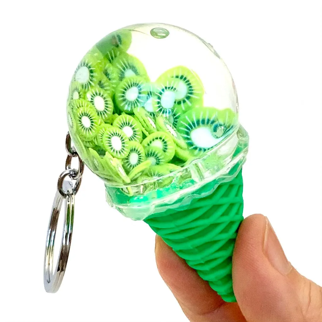 12068 FRUIT ICE CREAM FLOATY KEY CHARM-12 min