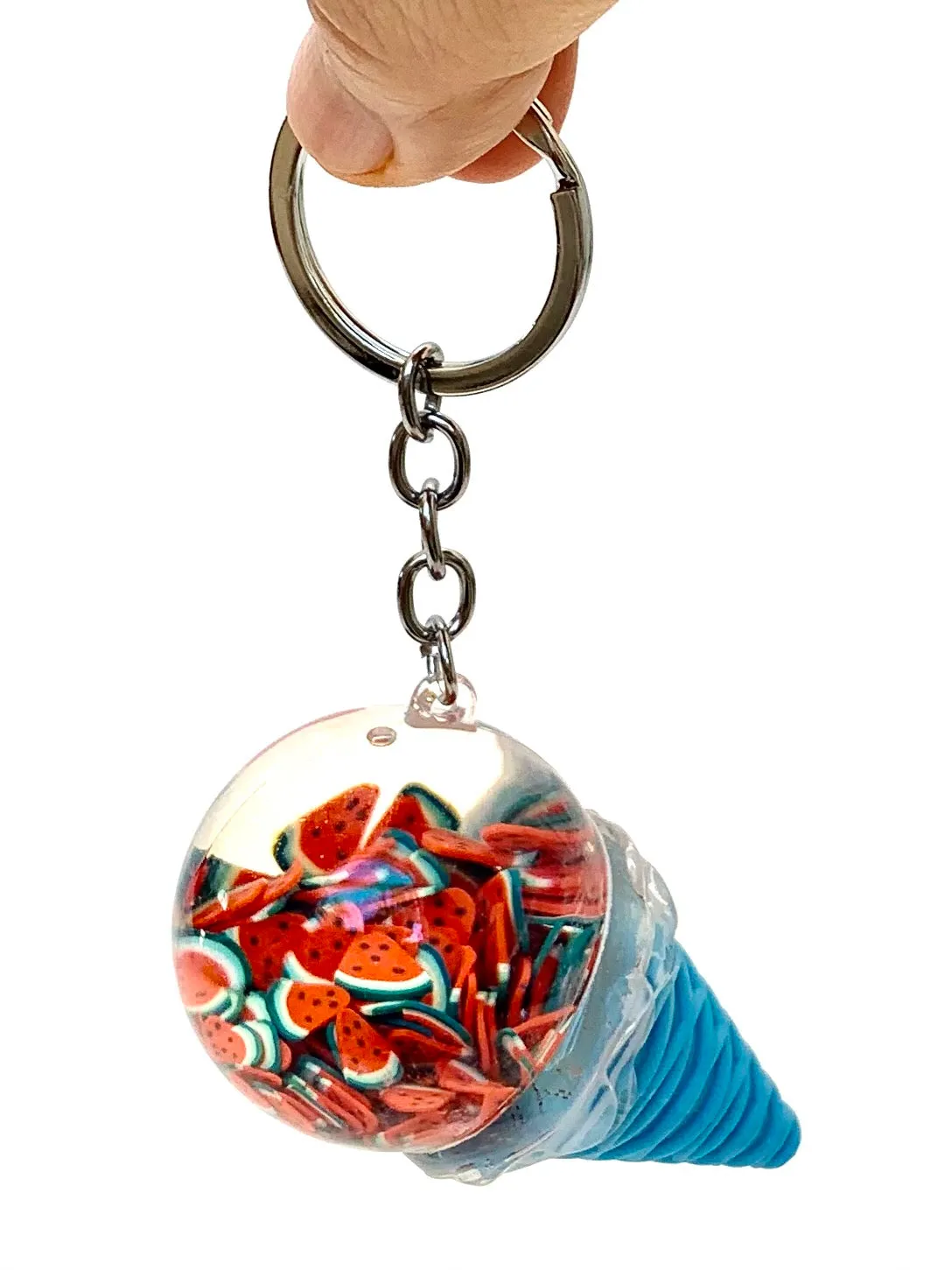 12068 FRUIT ICE CREAM FLOATY KEY CHARM-12 min