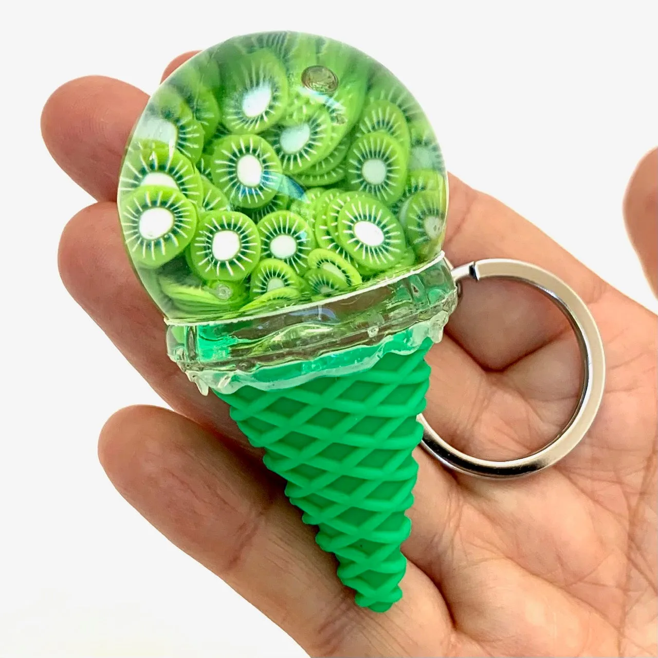12068 FRUIT ICE CREAM FLOATY KEY CHARM-12 min