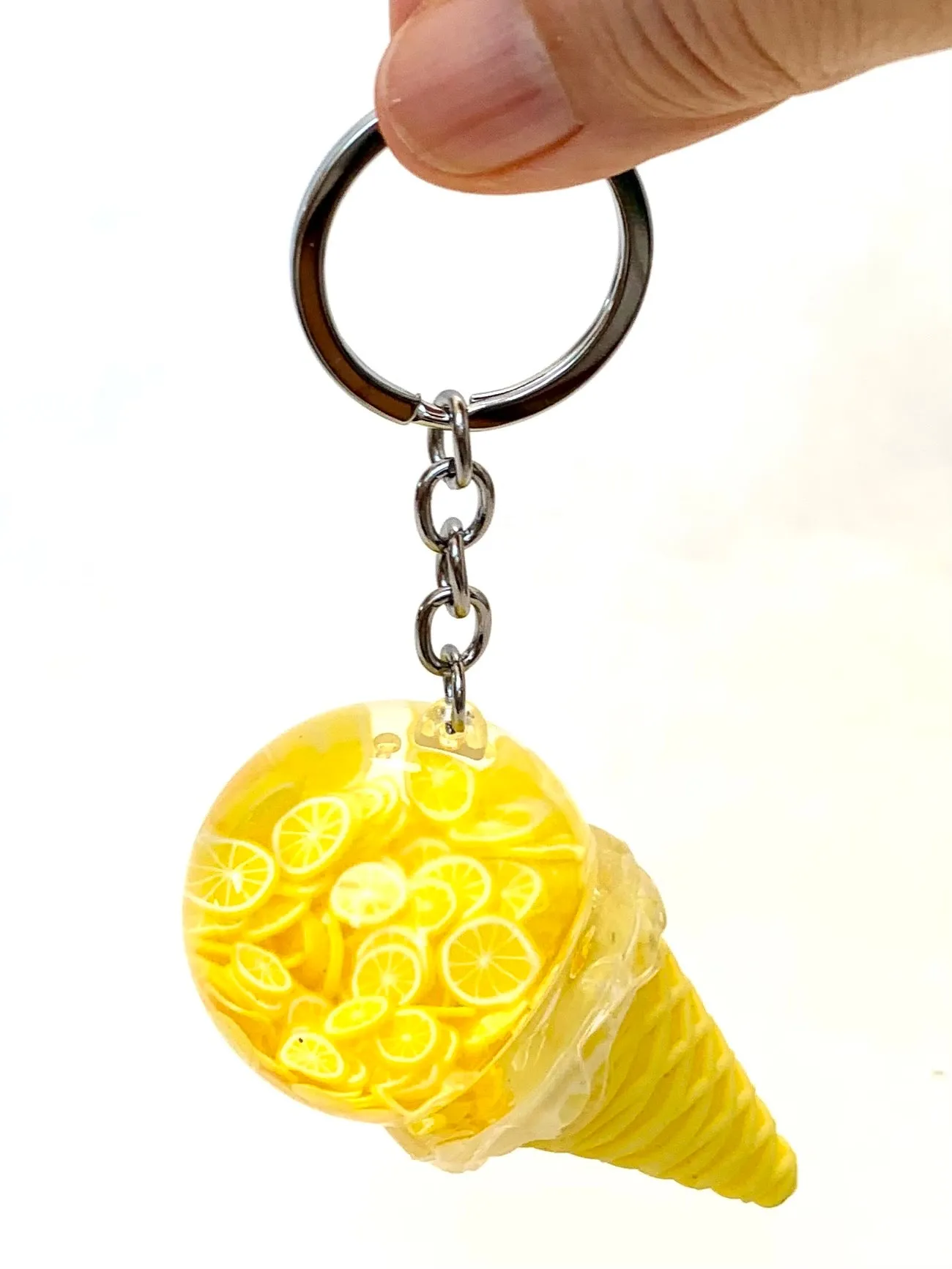 12068 FRUIT ICE CREAM FLOATY KEY CHARM-12 min