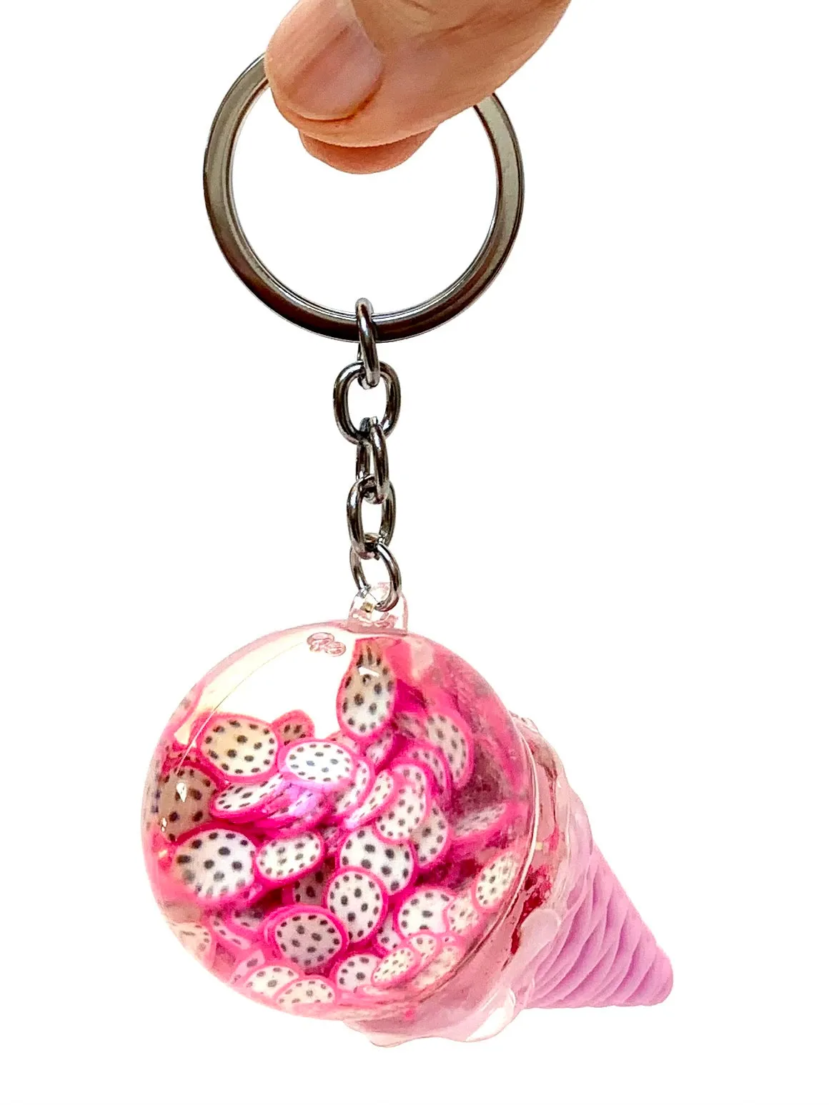 12068 FRUIT ICE CREAM FLOATY KEY CHARM-12 min