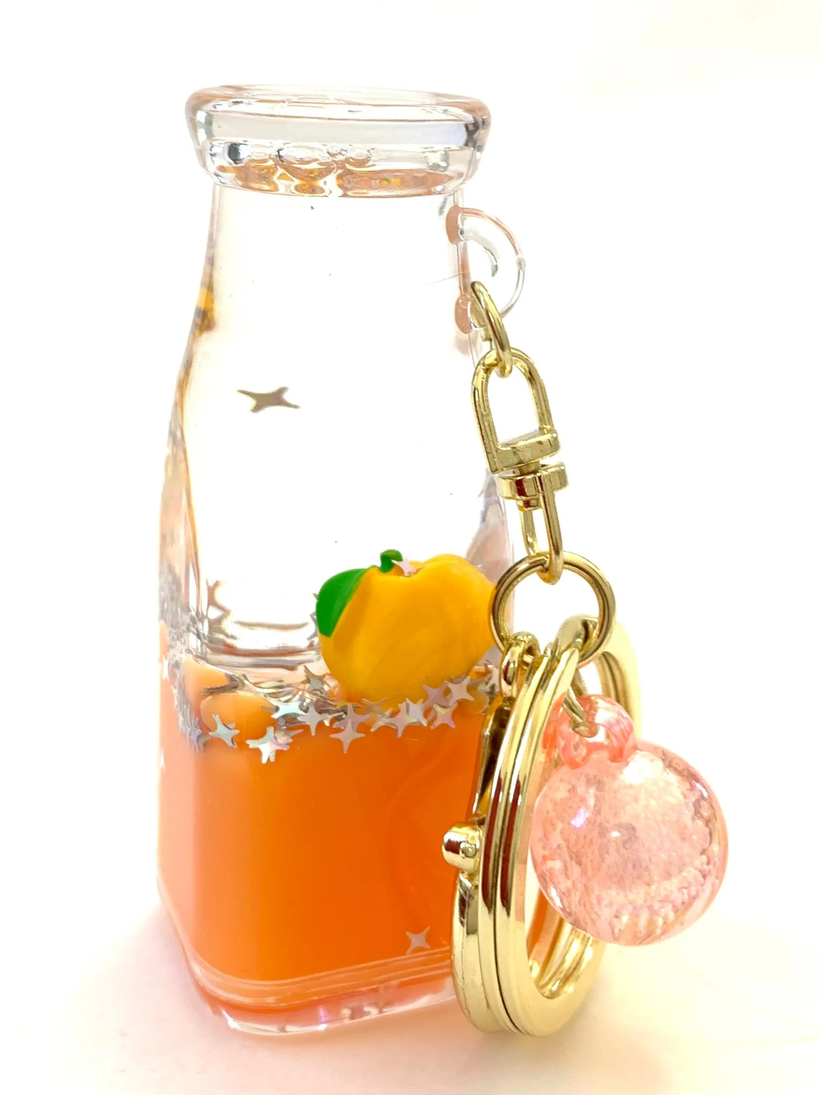 12071 FRUIT BOTTLE FLOATY KEY CHARM-12