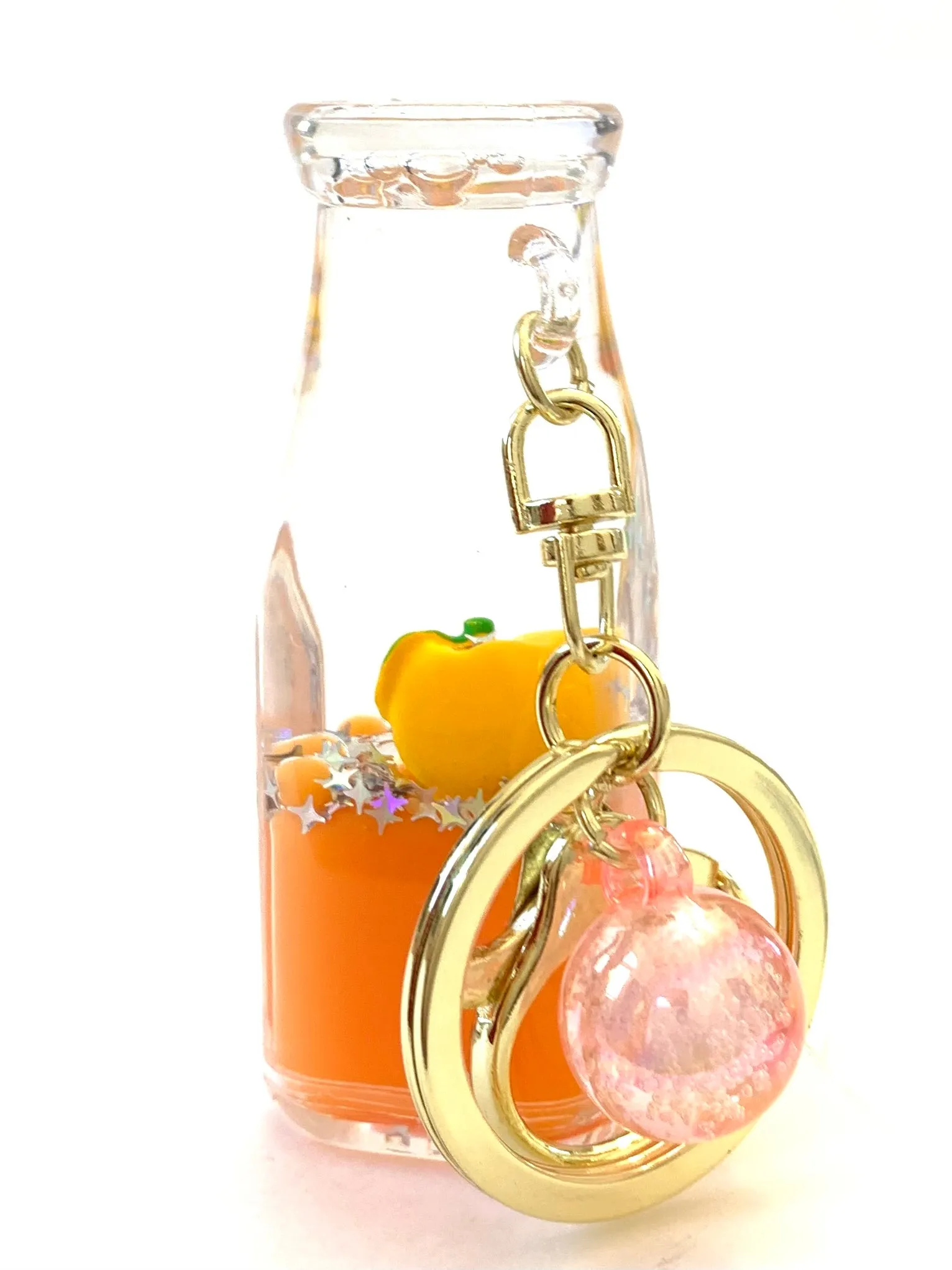 12071 FRUIT BOTTLE FLOATY KEY CHARM-12