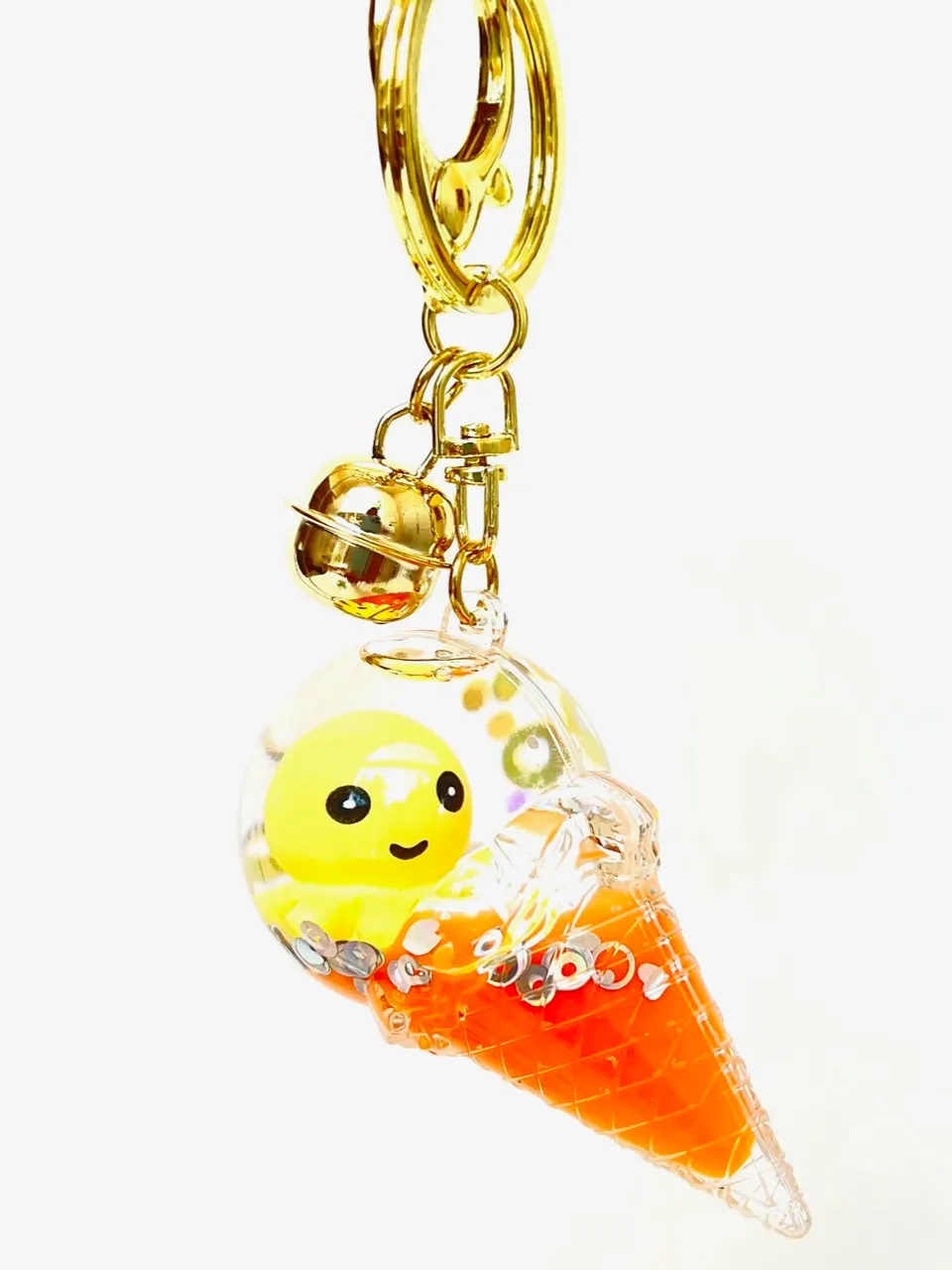 12101 OCTOPUS ICE CREAM FLOATY KEY CHARM-12