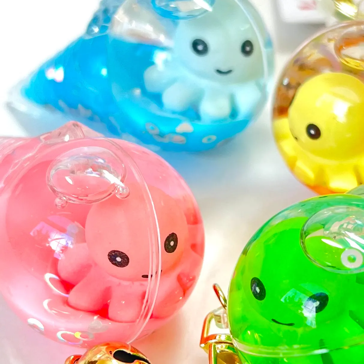 12101 OCTOPUS ICE CREAM FLOATY KEY CHARM-12