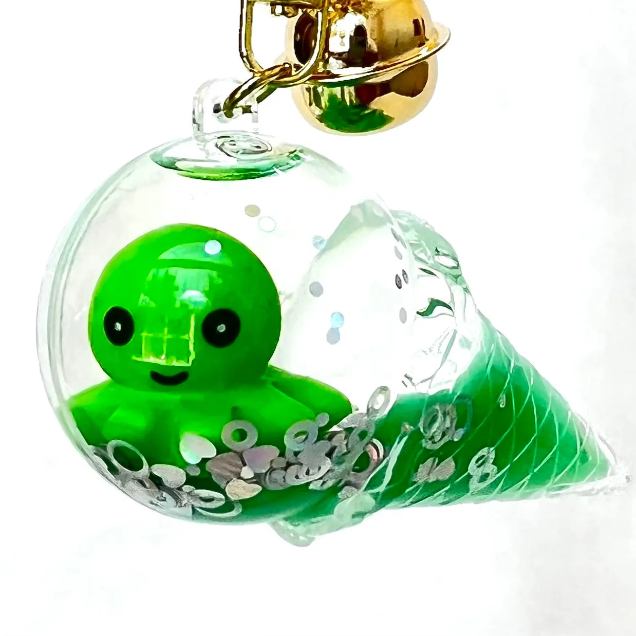 12101 OCTOPUS ICE CREAM FLOATY KEY CHARM-12