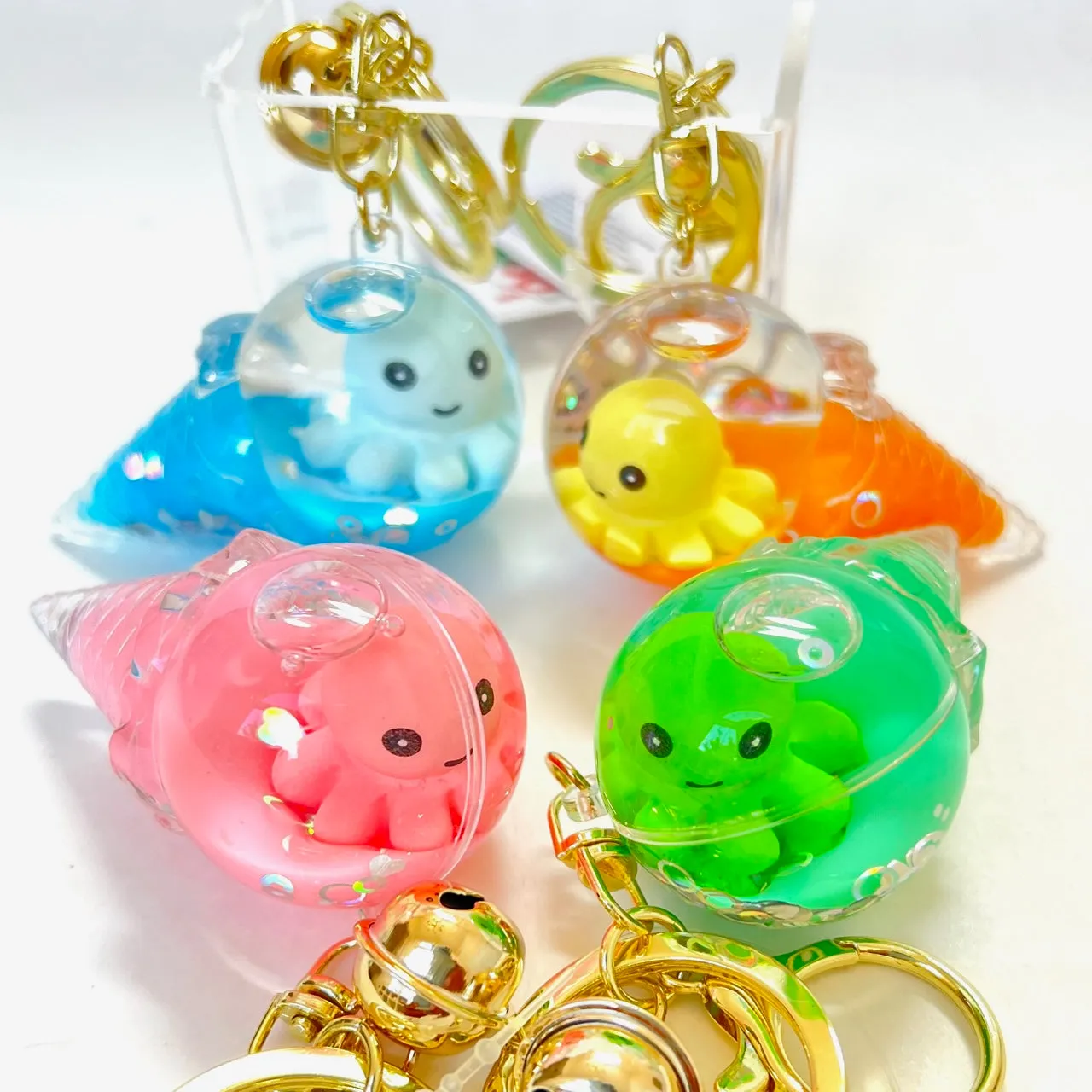 12101 OCTOPUS ICE CREAM FLOATY KEY CHARM-12