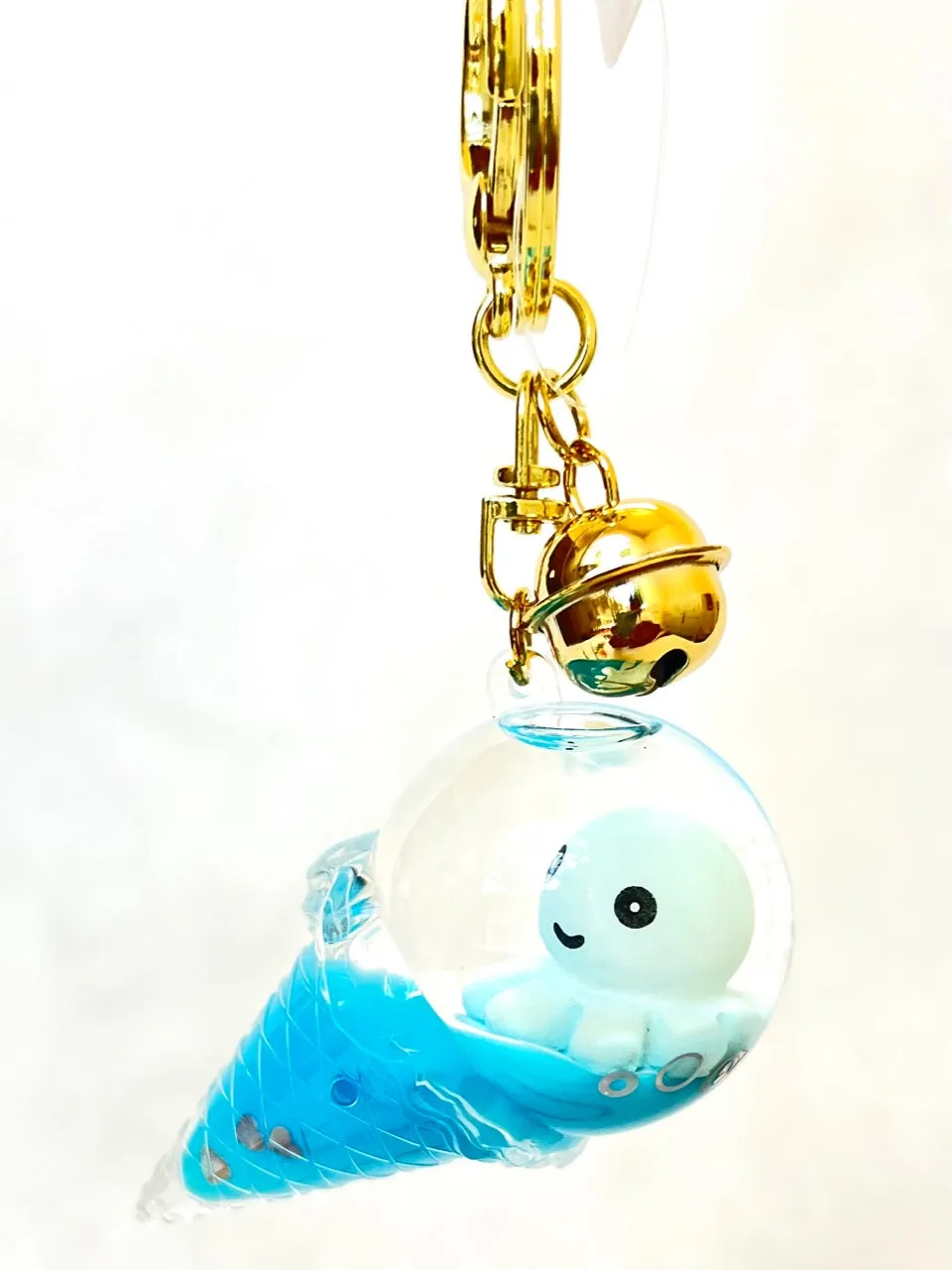 12101 OCTOPUS ICE CREAM FLOATY KEY CHARM-12