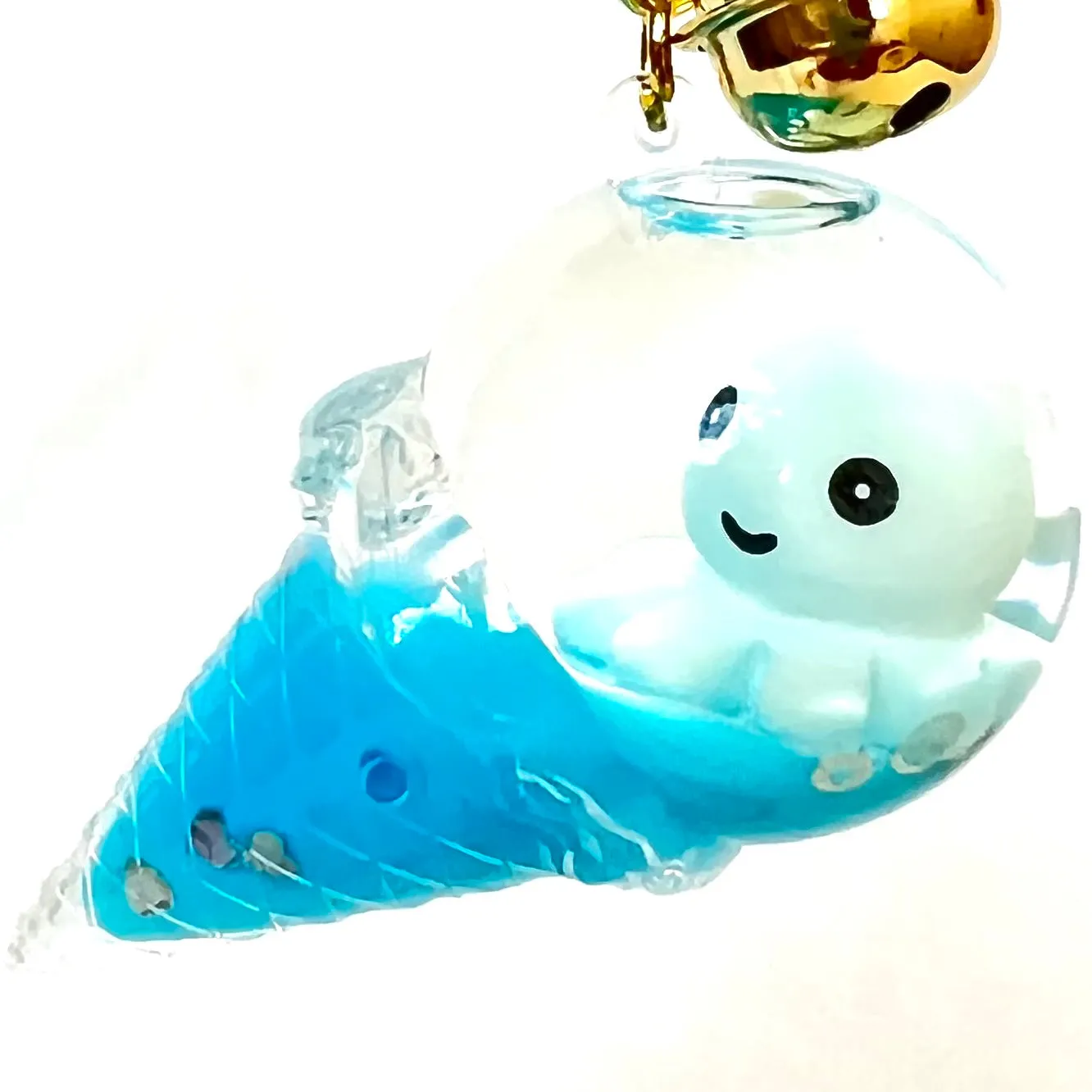 12101 OCTOPUS ICE CREAM FLOATY KEY CHARM-12