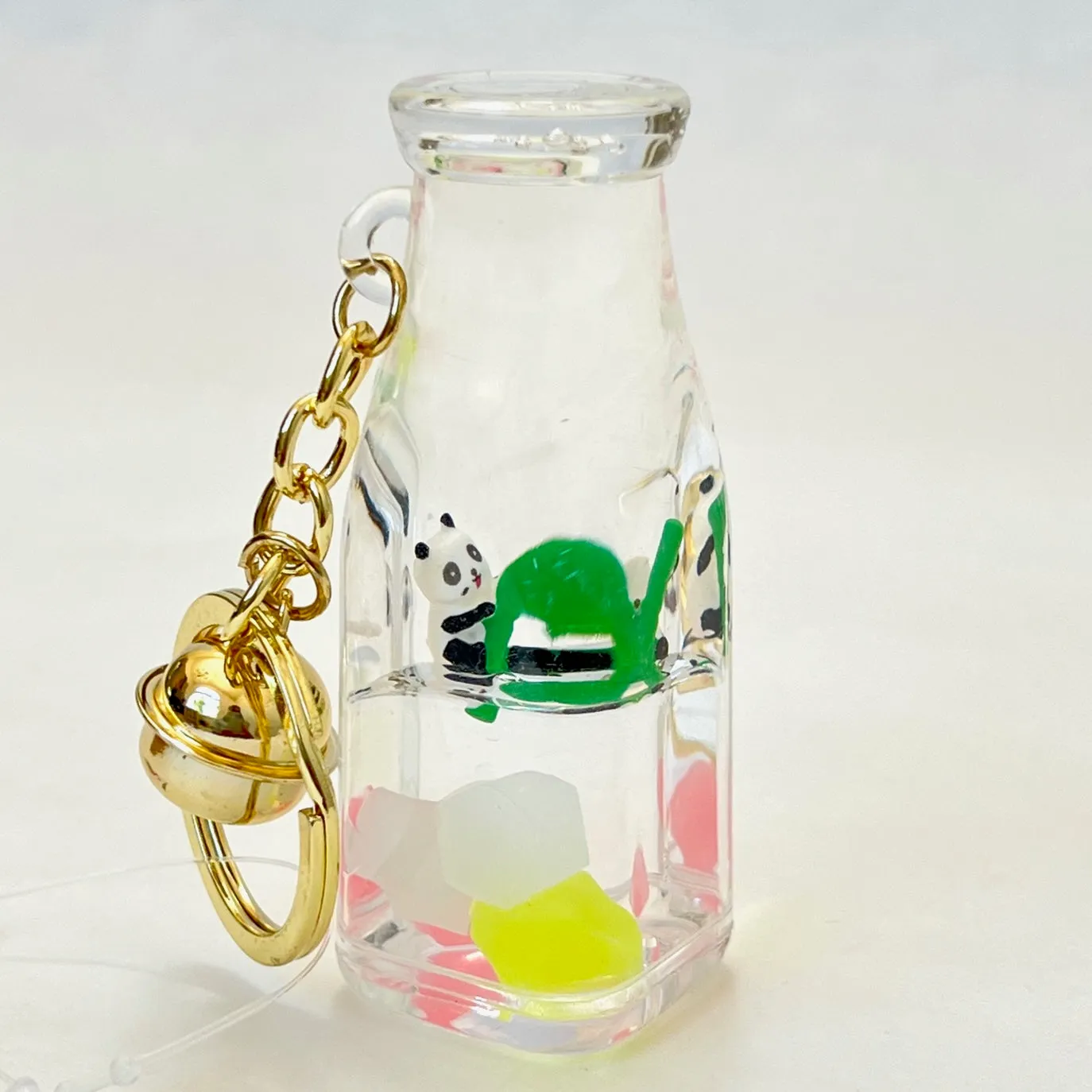 12119 PANDA BAMBOO FLOATY KEY CHARM-12
