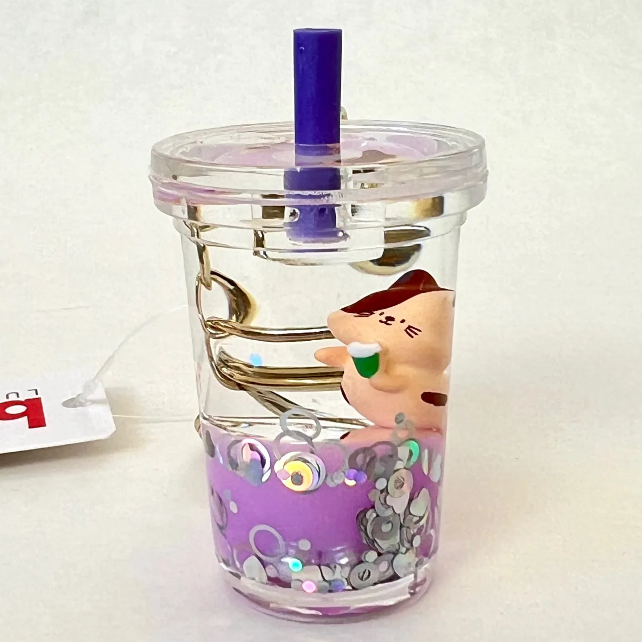 12123 CAT FLOATY KEY CHARM-12