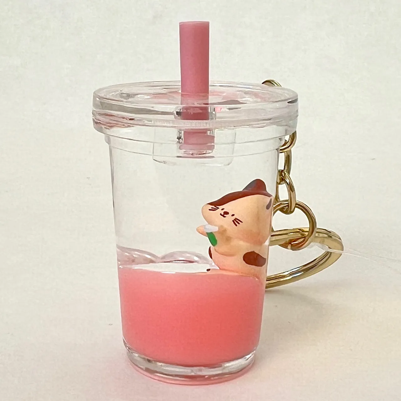 12123 CAT FLOATY KEY CHARM-12