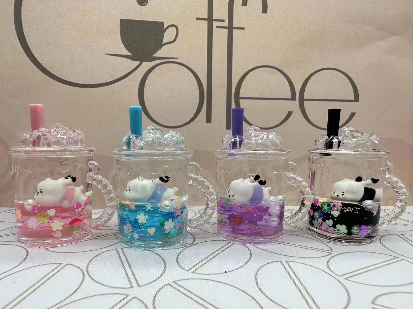 12132 RABBIT FLOATY KEY CHARM-12