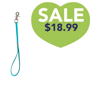 15 Inch Shorty Loop Teal by Alpha Grooming
