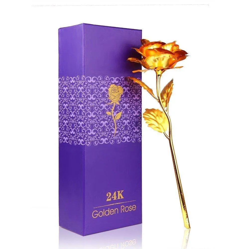 24K Golden Rose - H00069