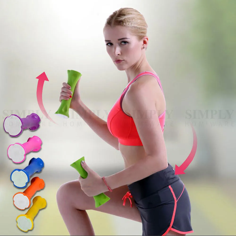 2x Dumbbell Weights Set Gym Exercise Fitness Workout Training Dumb Bell 1 1.4kg