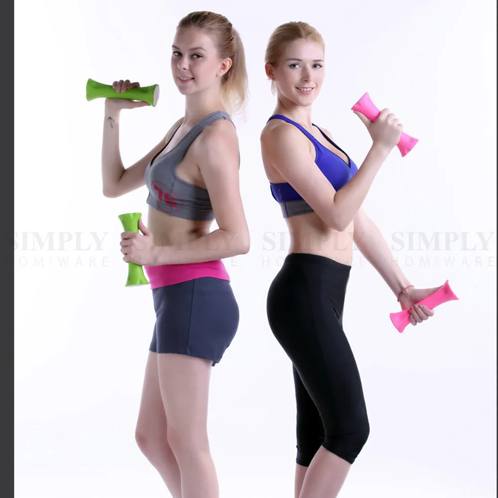 2x Dumbbell Weights Set Gym Exercise Fitness Workout Training Dumb Bell 1 1.4kg