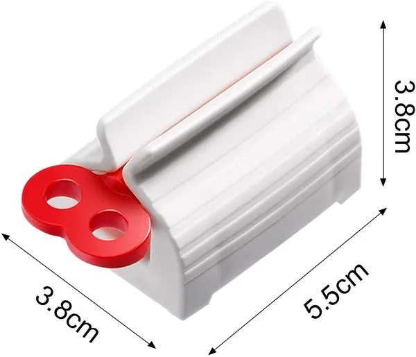 3 Pcs -  Rolling Tube Toothpaste Squeezer Toothpaste Seat Holder Stand - H02197