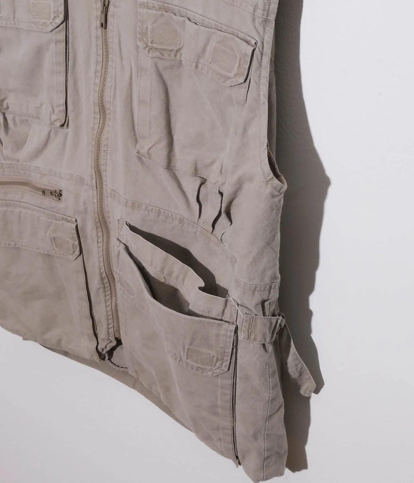 80's L.L.Bean Tropic Weights Fishing Vest (Beige)