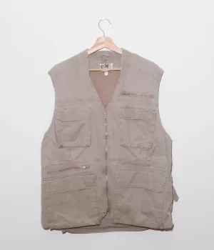 80's L.L.Bean Tropic Weights Fishing Vest (Beige)