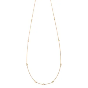 9 ROUND   MARQUISE SOPHIA DIAMOND BELLY CHAIN