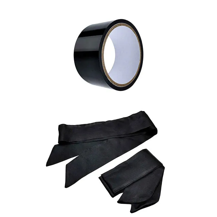 Adam & Eve MIDNIGHT MOODS COLLECTION -  Couples Bondage Kit - Set of 10 Pieces