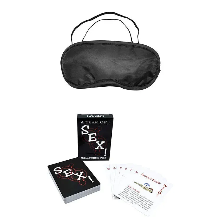 Adam & Eve MIDNIGHT MOODS COLLECTION -  Couples Bondage Kit - Set of 10 Pieces