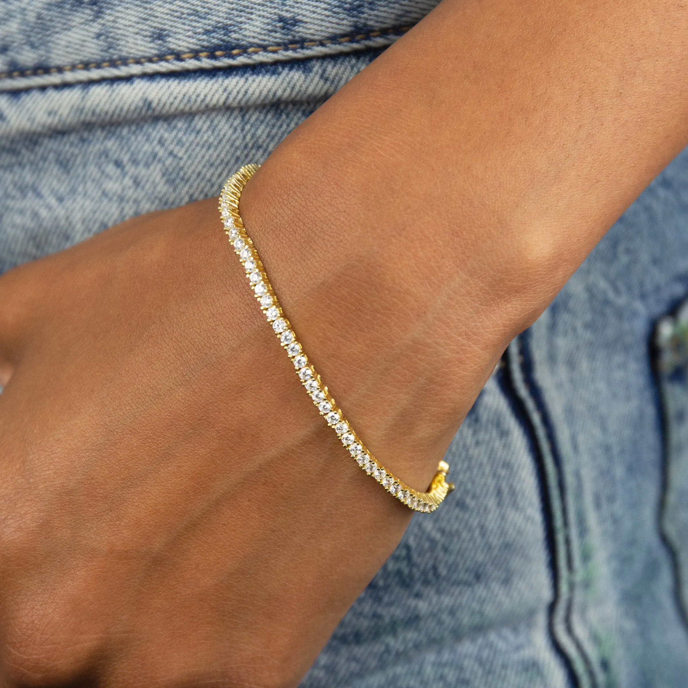 Adina Eden Tennis Bracelet