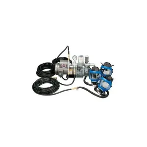 ALLEGRO INDUSTRIES 9200-03 Three‐Worker Full Mask System, 50' Airline Hoses, 1 Each