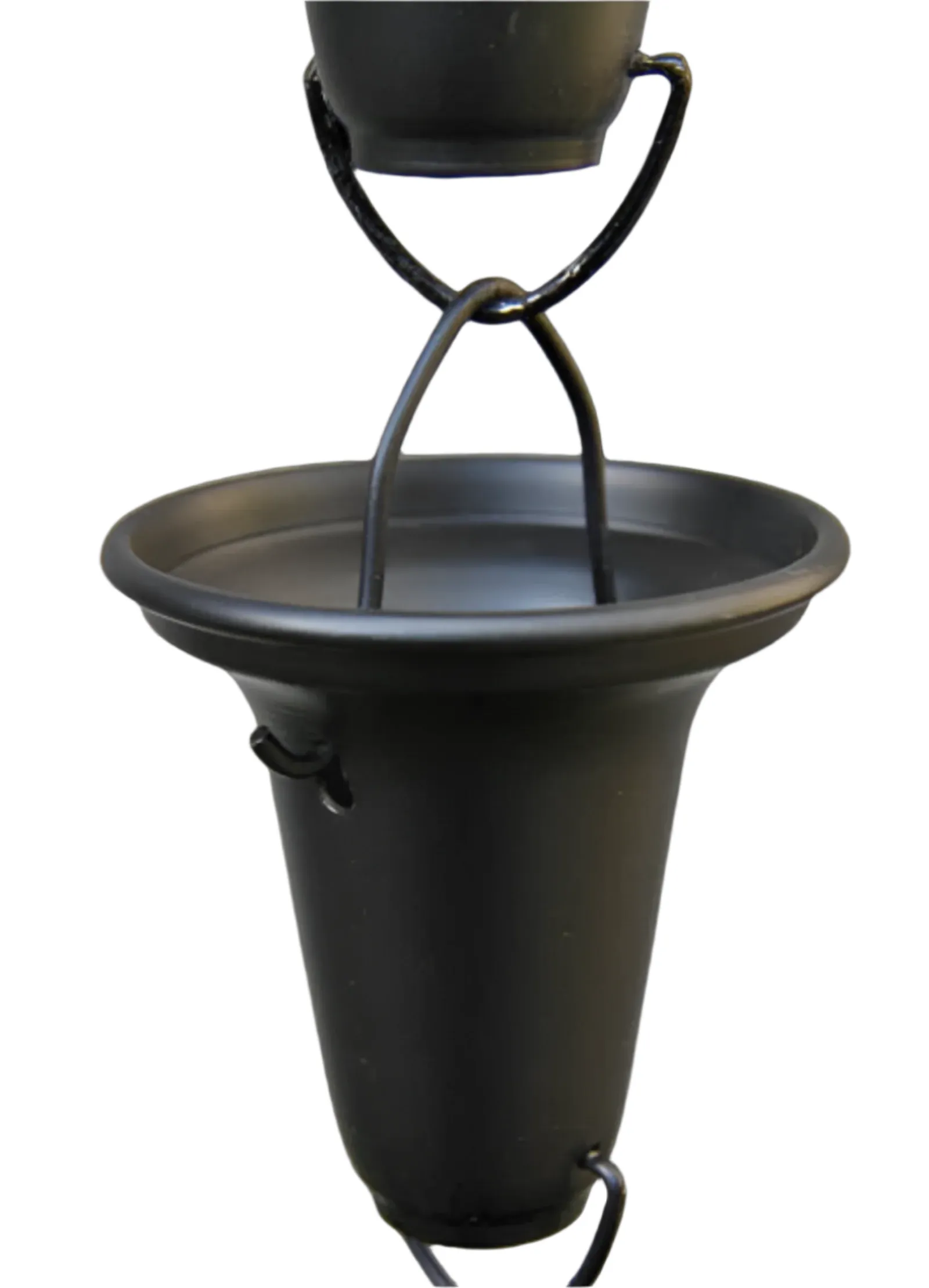 Aluminum Bell Cup Rain Chain - 4 Color Options | Decorative Downspout