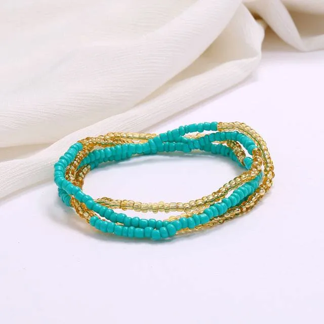 Bead Waist Chains Body Jewelry
