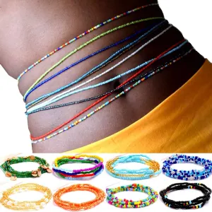 Bead Waist Chains Body Jewelry
