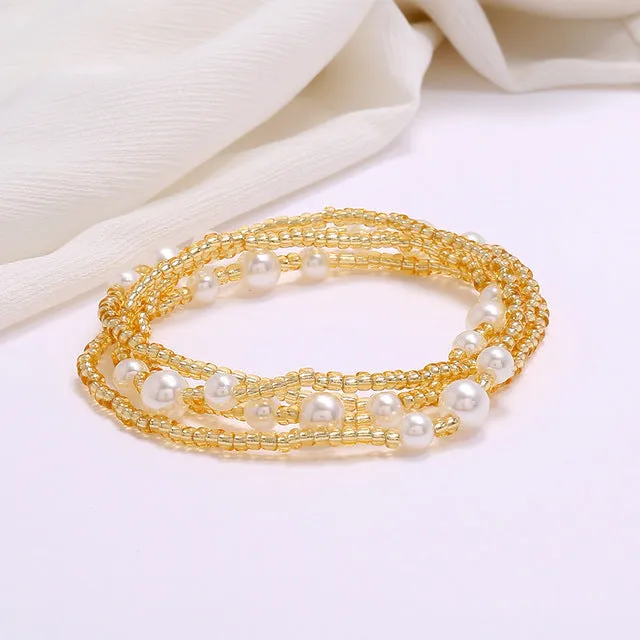 Bead Waist Chains Body Jewelry