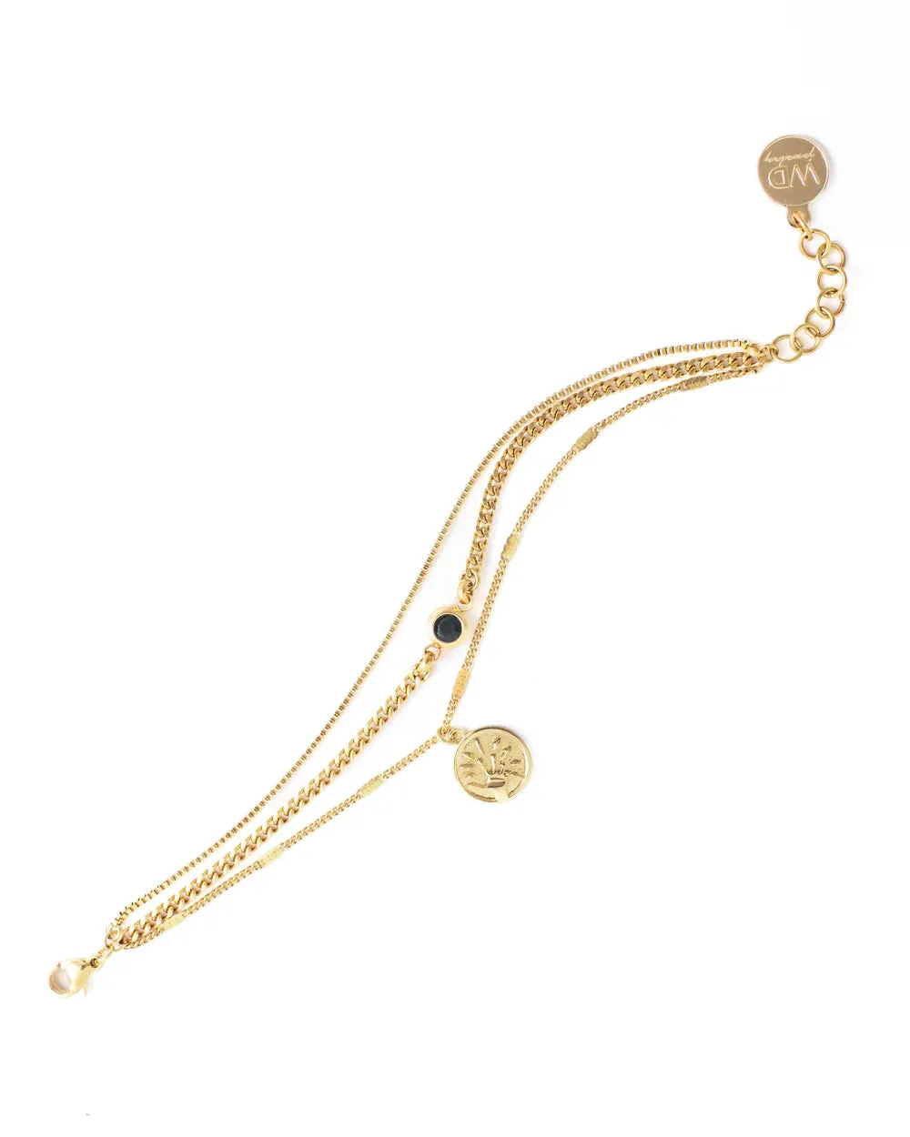 Beryl Bracelet in Gold