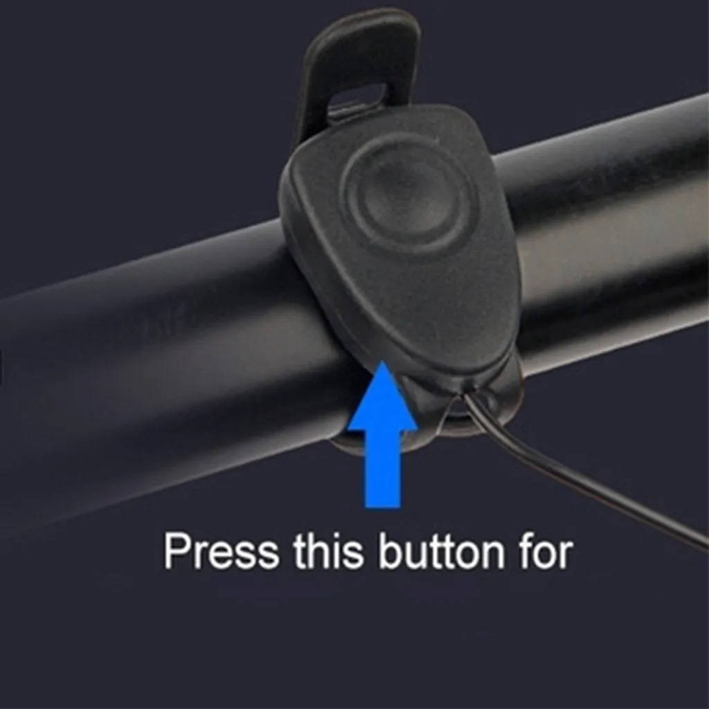 Bicycle Horn with LED Light Work On Battery - H02210
