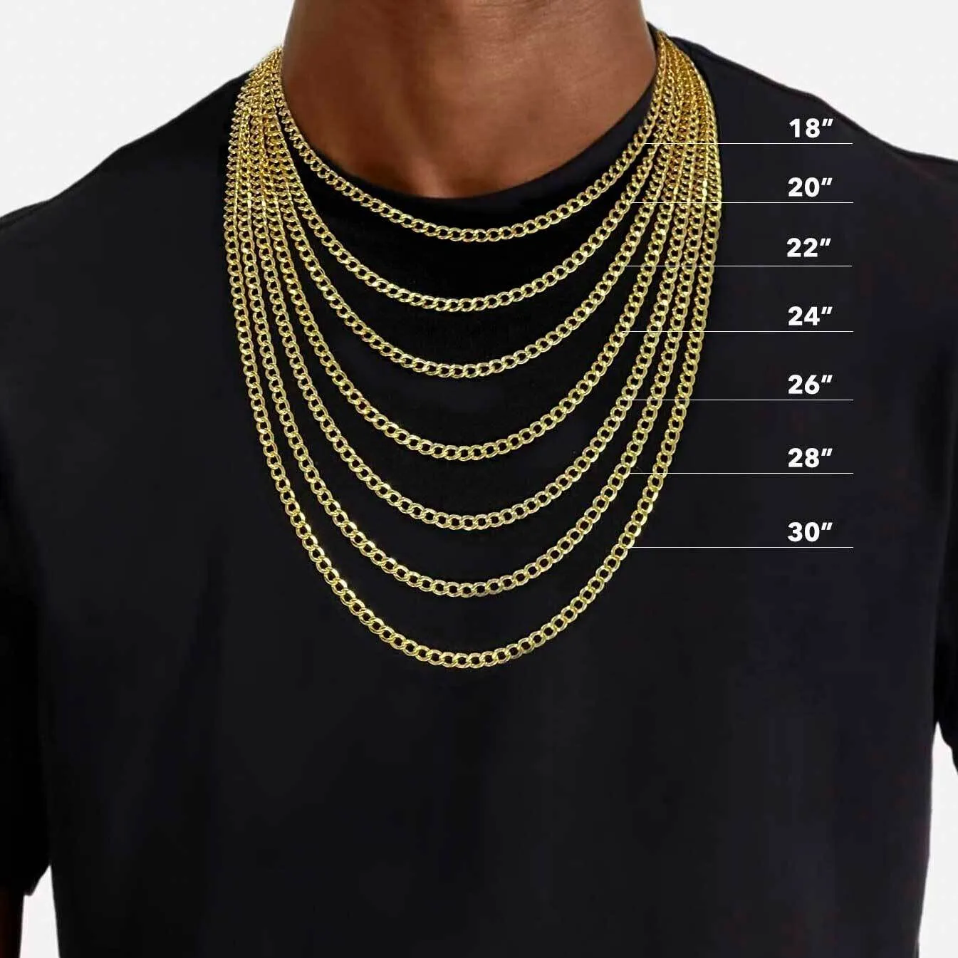 Byzantine Rolo Link Chain Necklace 10K Yellow Gold - Hollow