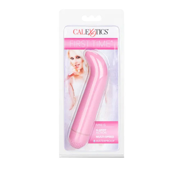 CaleXOtics FIRST TIME MINI G Battery Powered G-Spot Vibrator Pink