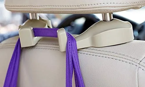 Car Seat Hook -2 Pcs Set (Random Colors) - H00064