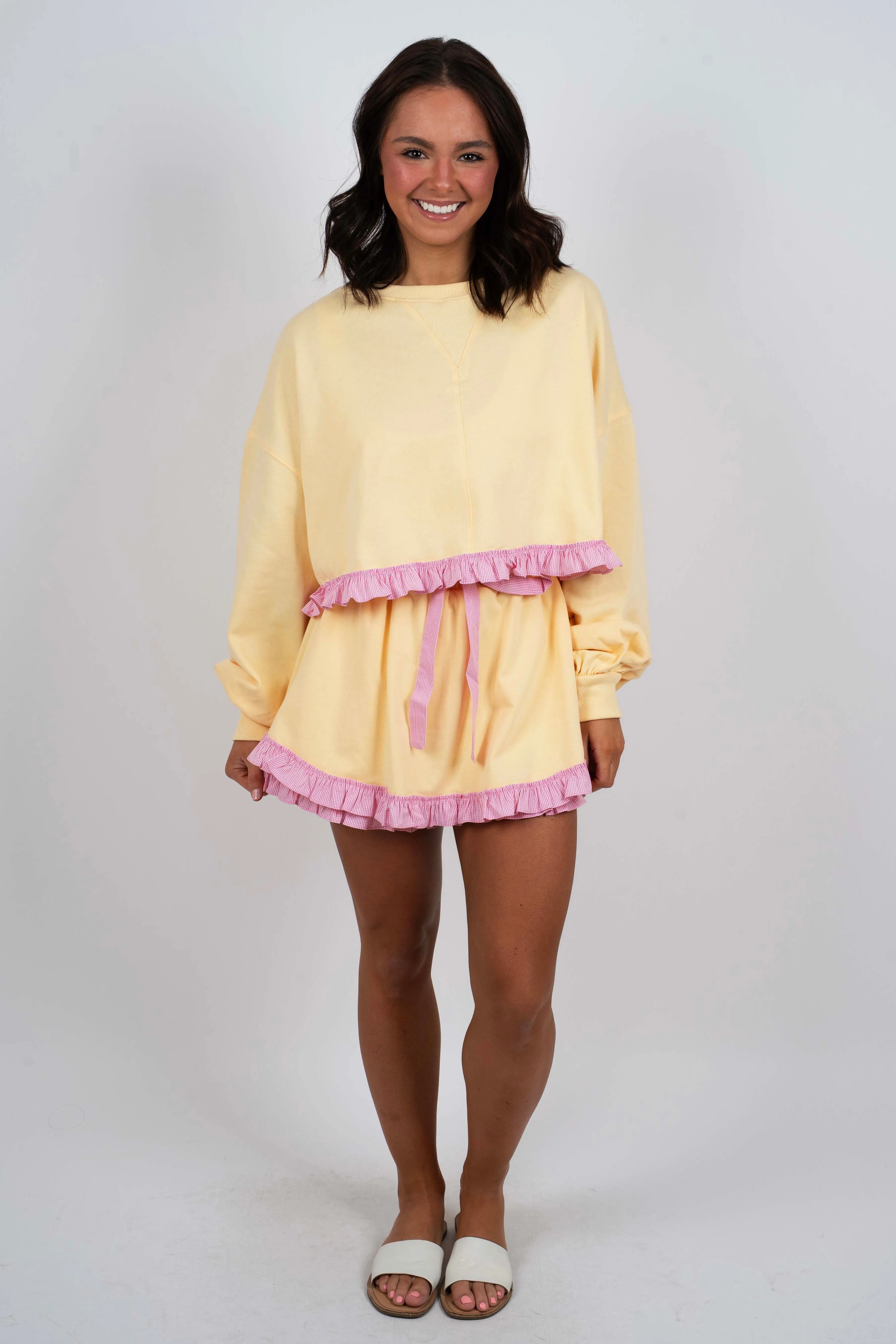 Comfy Classics Two Piece Set (Yellow)