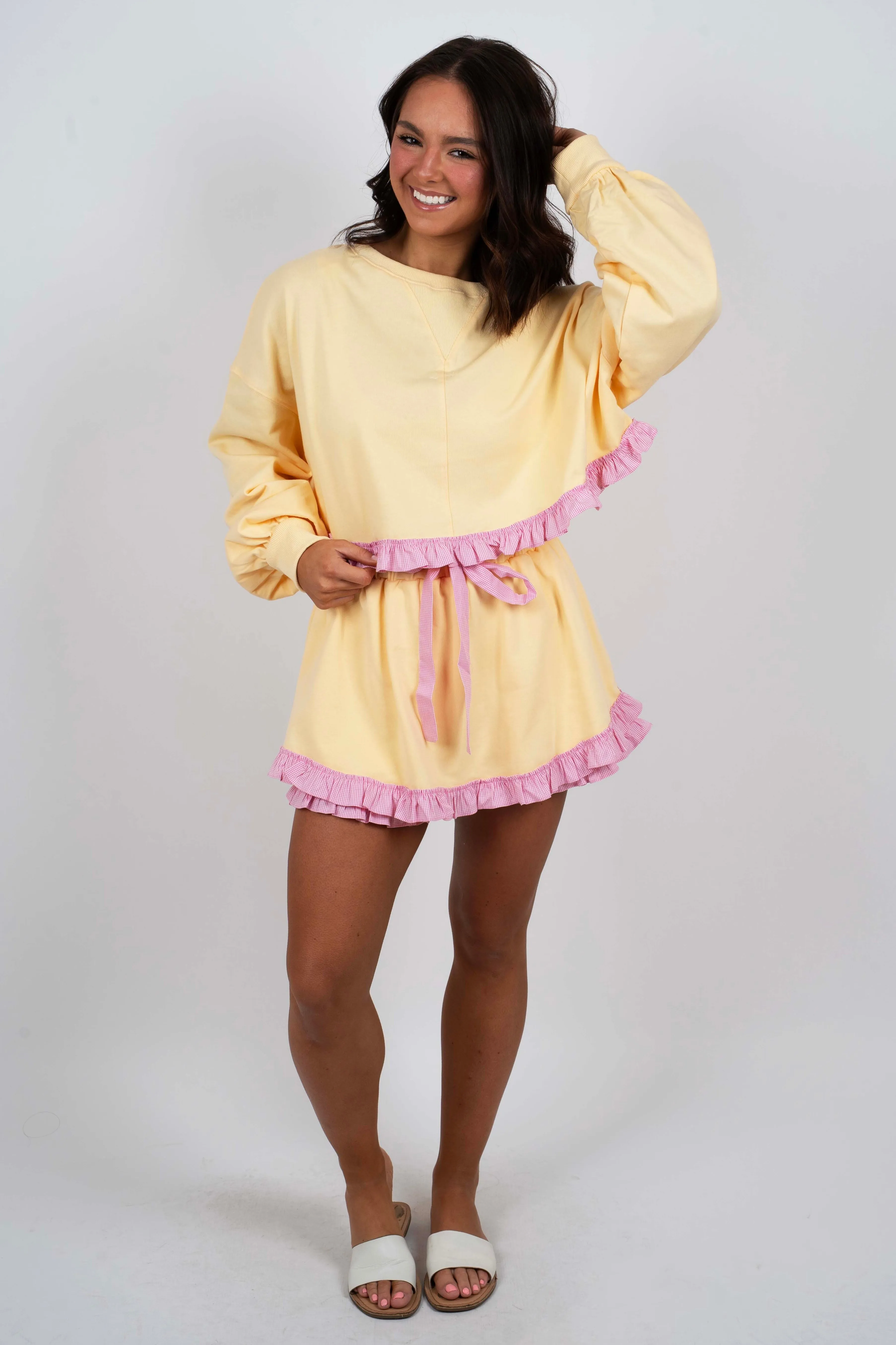 Comfy Classics Two Piece Set (Yellow)