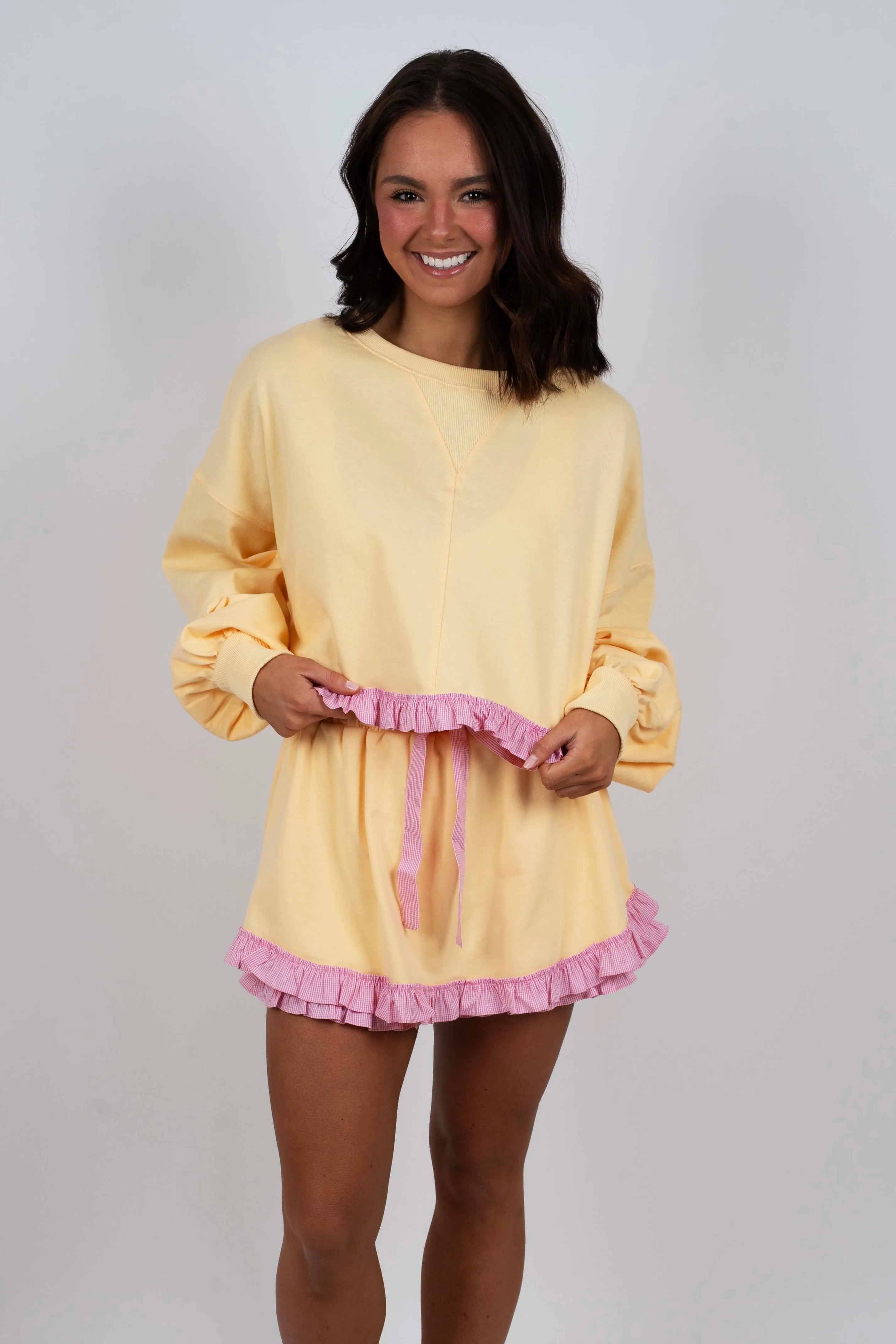 Comfy Classics Two Piece Set (Yellow)
