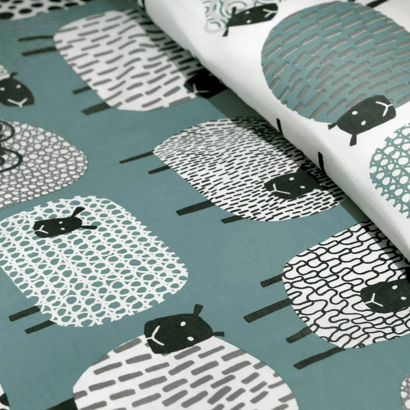 Dotty Sheep Duvet Cover Set