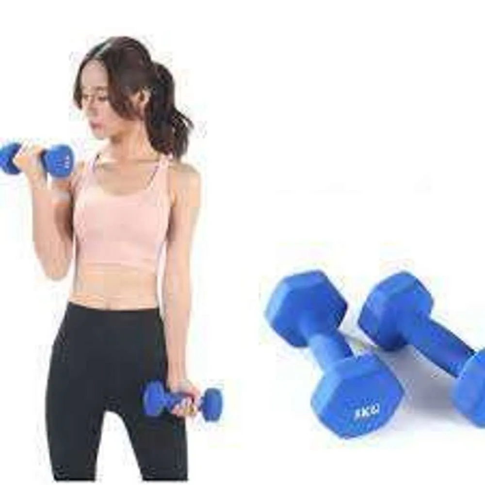 Dumbbells Vinyl Coated 2kg